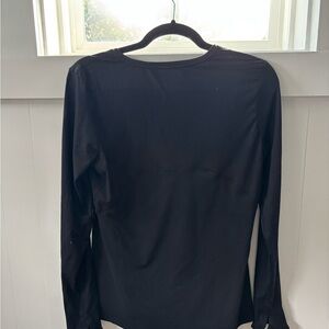 Athleta Classic Black Long Sleeve Tee